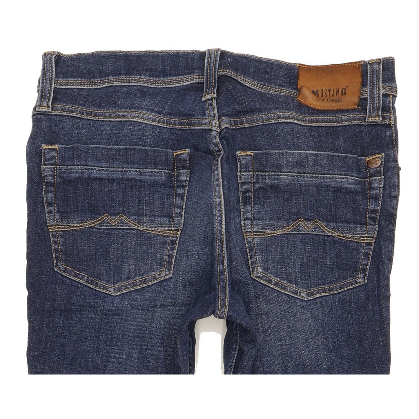Mustang Men Blue Straight Slim Jeans W30 L29