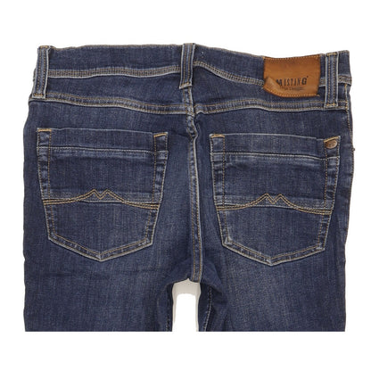 Mustang Men Blue Straight Slim Jeans W30 L29