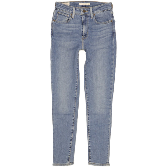 Levi's 721 Women Blue Skinny Slim Stretch Jeans W26 L28