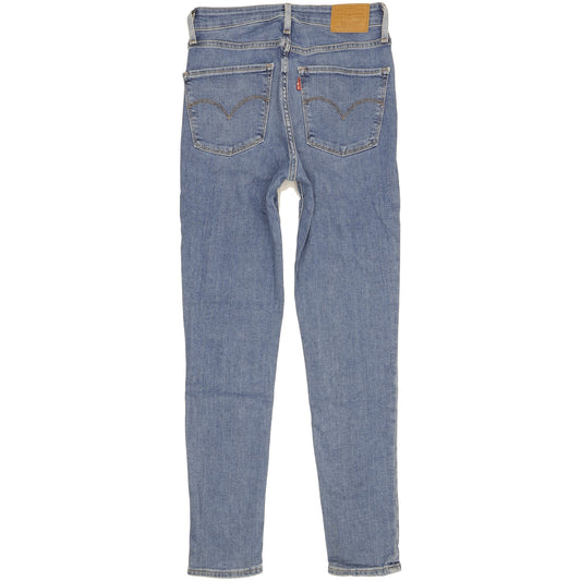 Levi's 721 Women Blue Skinny Slim Stretch Jeans W26 L28
