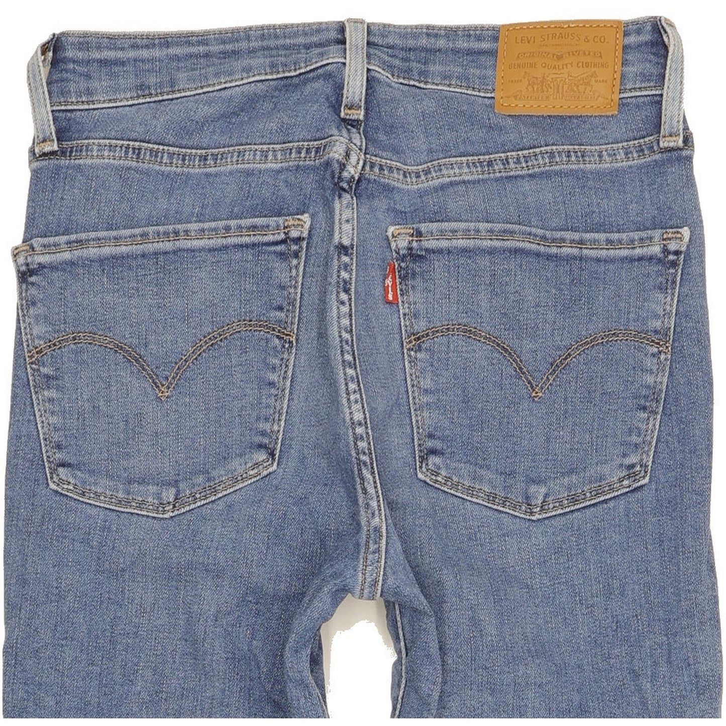 Levi's 721 Women Blue Skinny Slim Stretch Jeans W26 L28