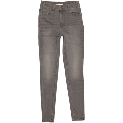 Levi's Mile Grey Skinny Slim Stretch Jeans High Waisted W29 L32