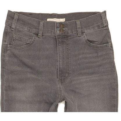 Levi's Mile Grey Skinny Slim Stretch Jeans High Waisted W29 L32