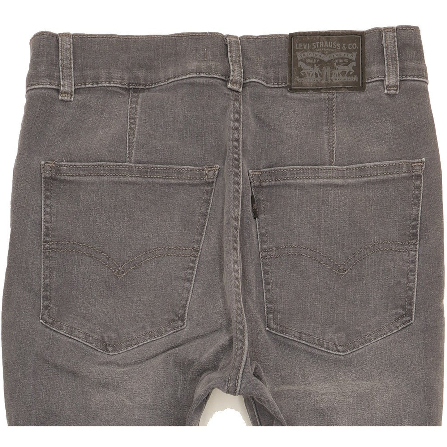 Levi's Mile Grey Skinny Slim Stretch Jeans High Waisted W29 L32
