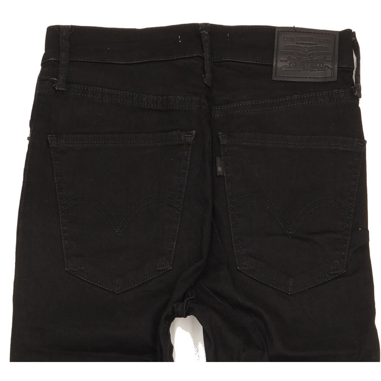 Levi's Mile Black Skinny Slim Stretch Jeans High Waisted W27 L30