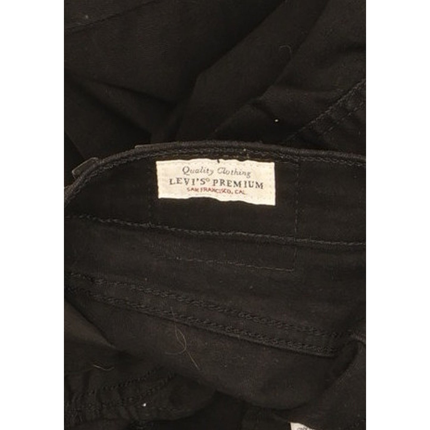 Levi's Mile Black Skinny Slim Stretch Jeans High Waisted W27 L30