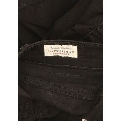 Levi's Mile Black Skinny Slim Stretch Jeans High Waisted W27 L30