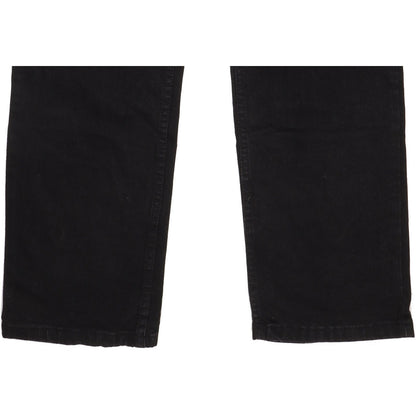 Wrangler Hero Men Black Straight Regular Stretch Jeans W33 L34