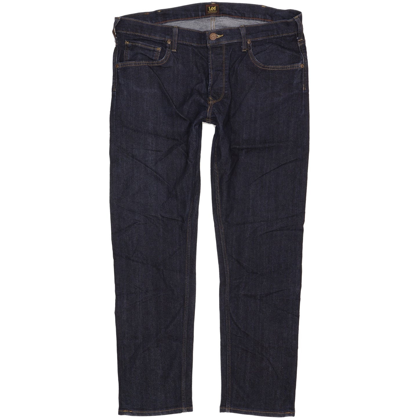 Lee Men Blue Straight Regular Jeans W36 L30