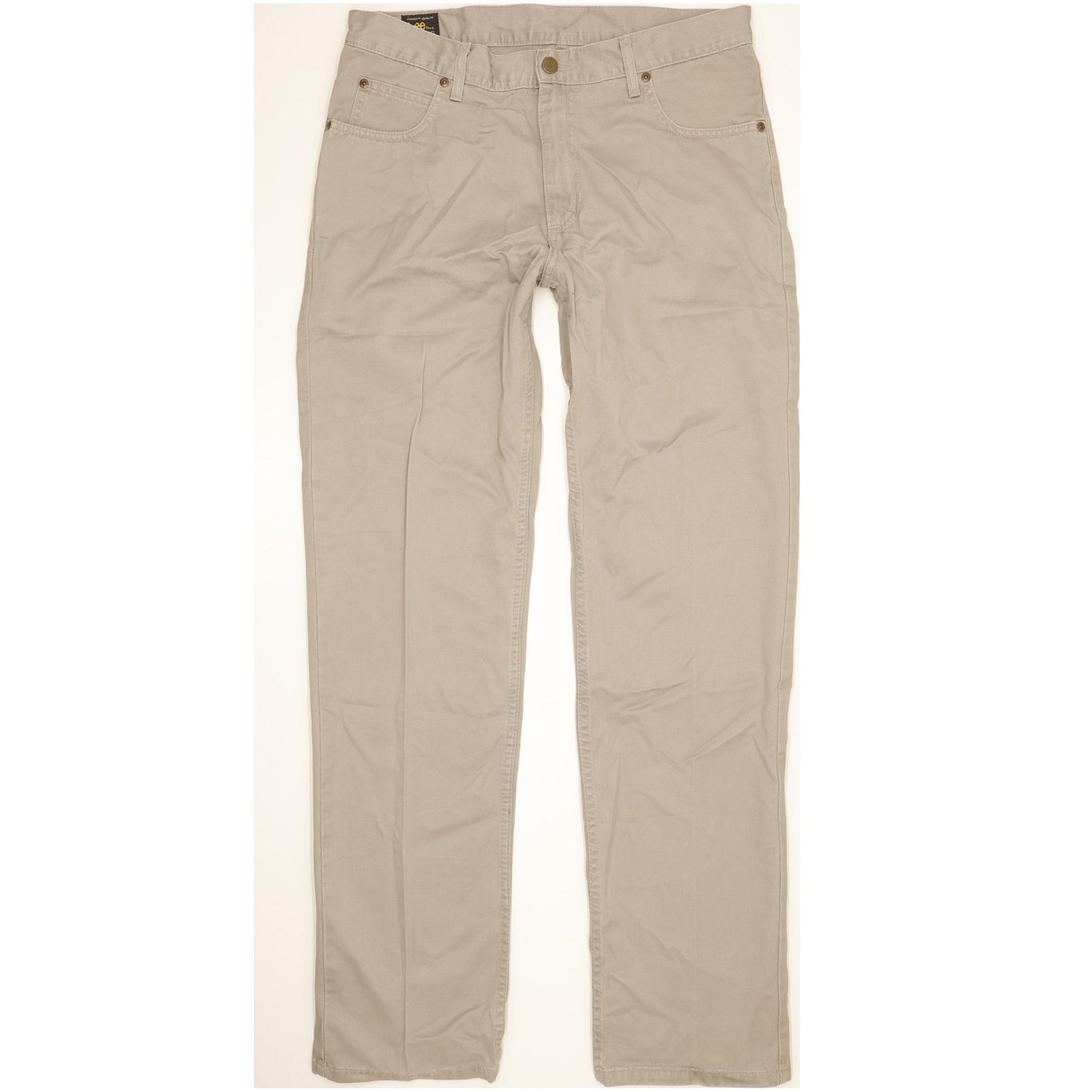 Lee Brooklyn Men Grey Straight Regular Jeans W34 L34