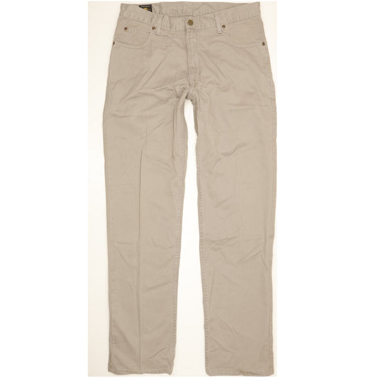 Lee Brooklyn Men Grey Straight Regular Jeans W34 L34