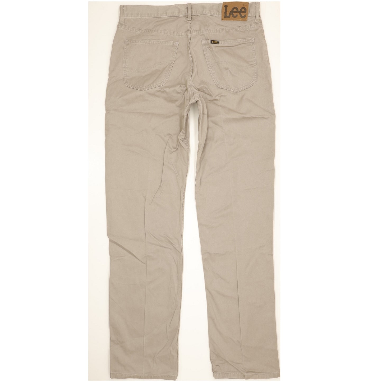 Lee Brooklyn Men Grey Straight Regular Jeans W34 L34