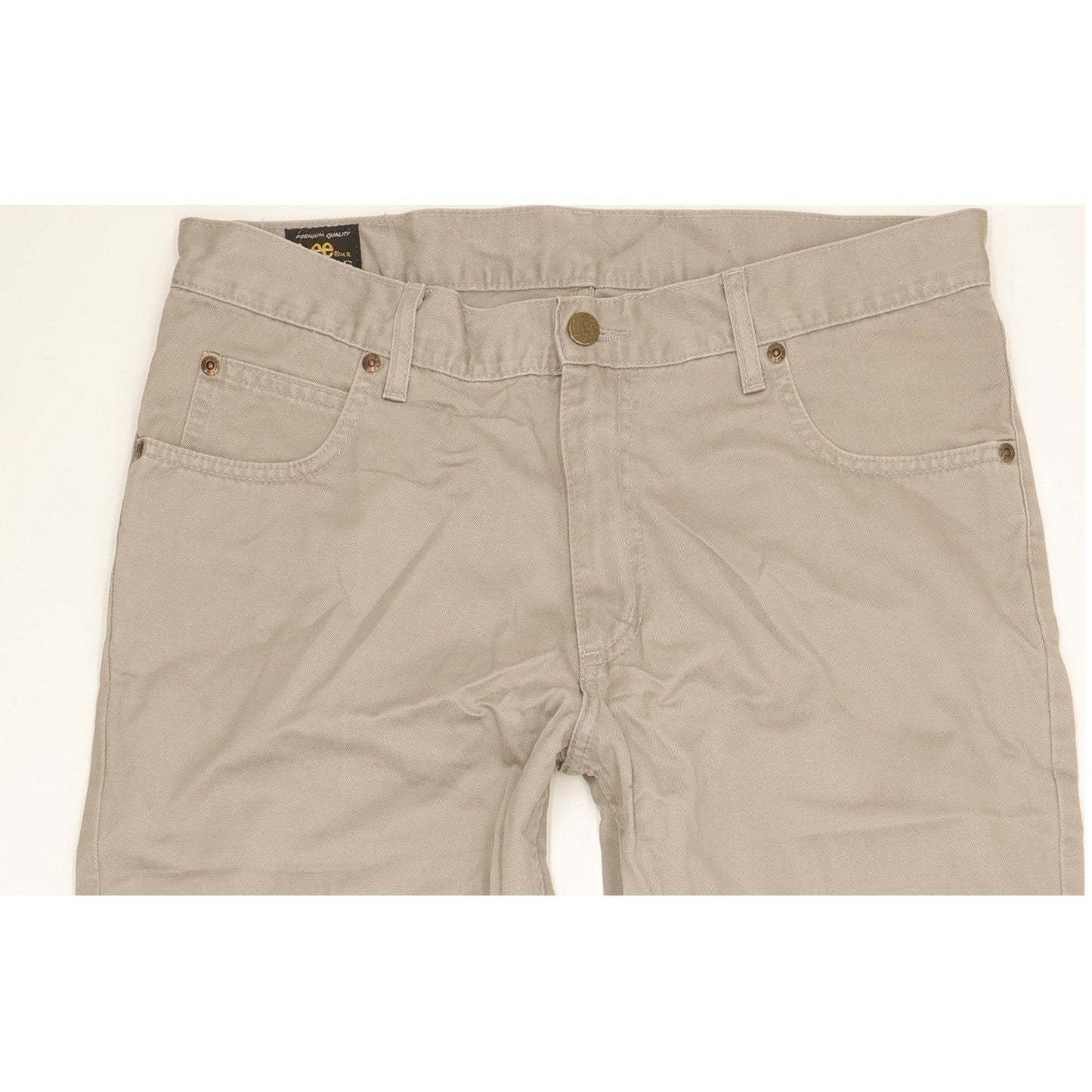 Lee Brooklyn Men Grey Straight Regular Jeans W34 L34
