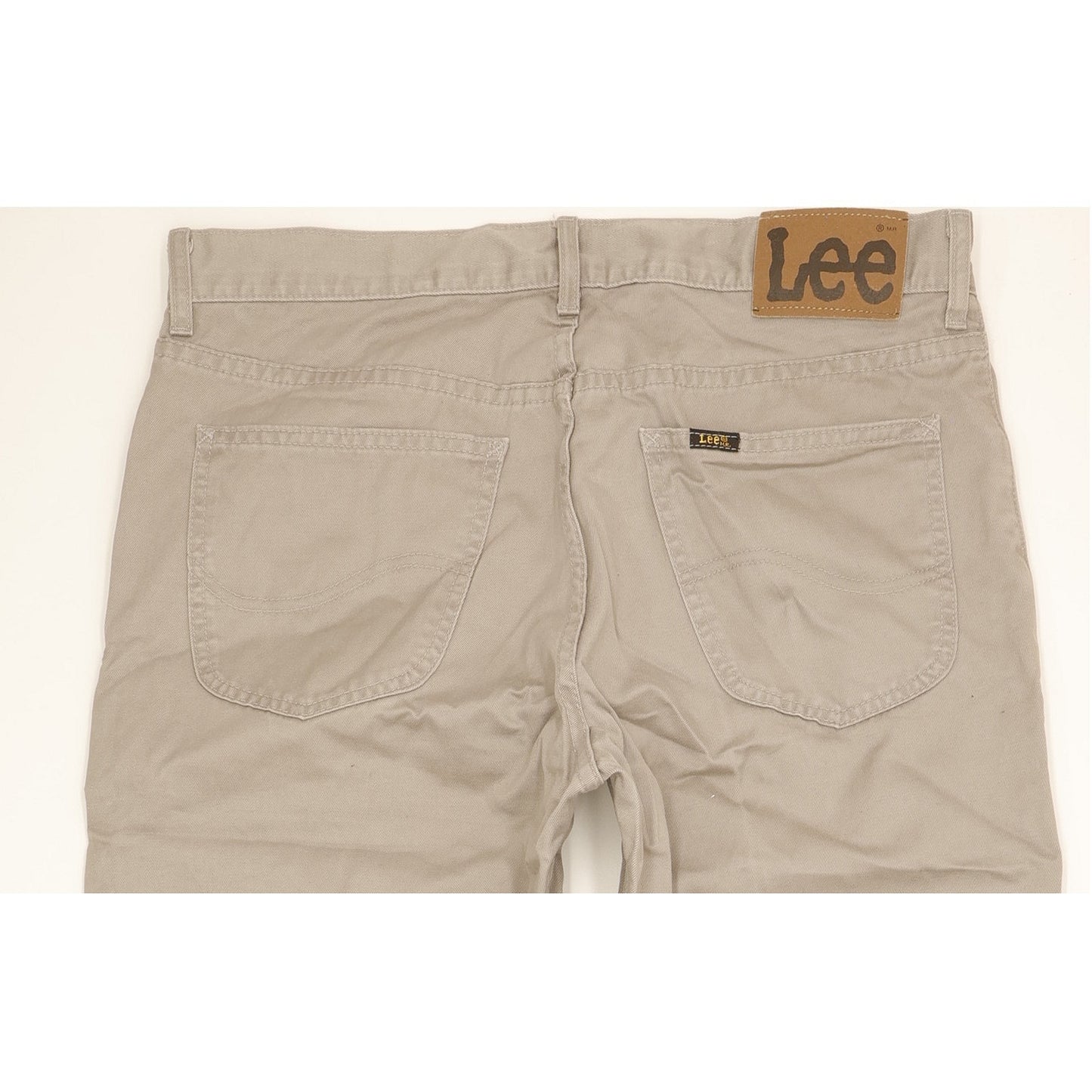 Lee Brooklyn Men Grey Straight Regular Jeans W34 L34