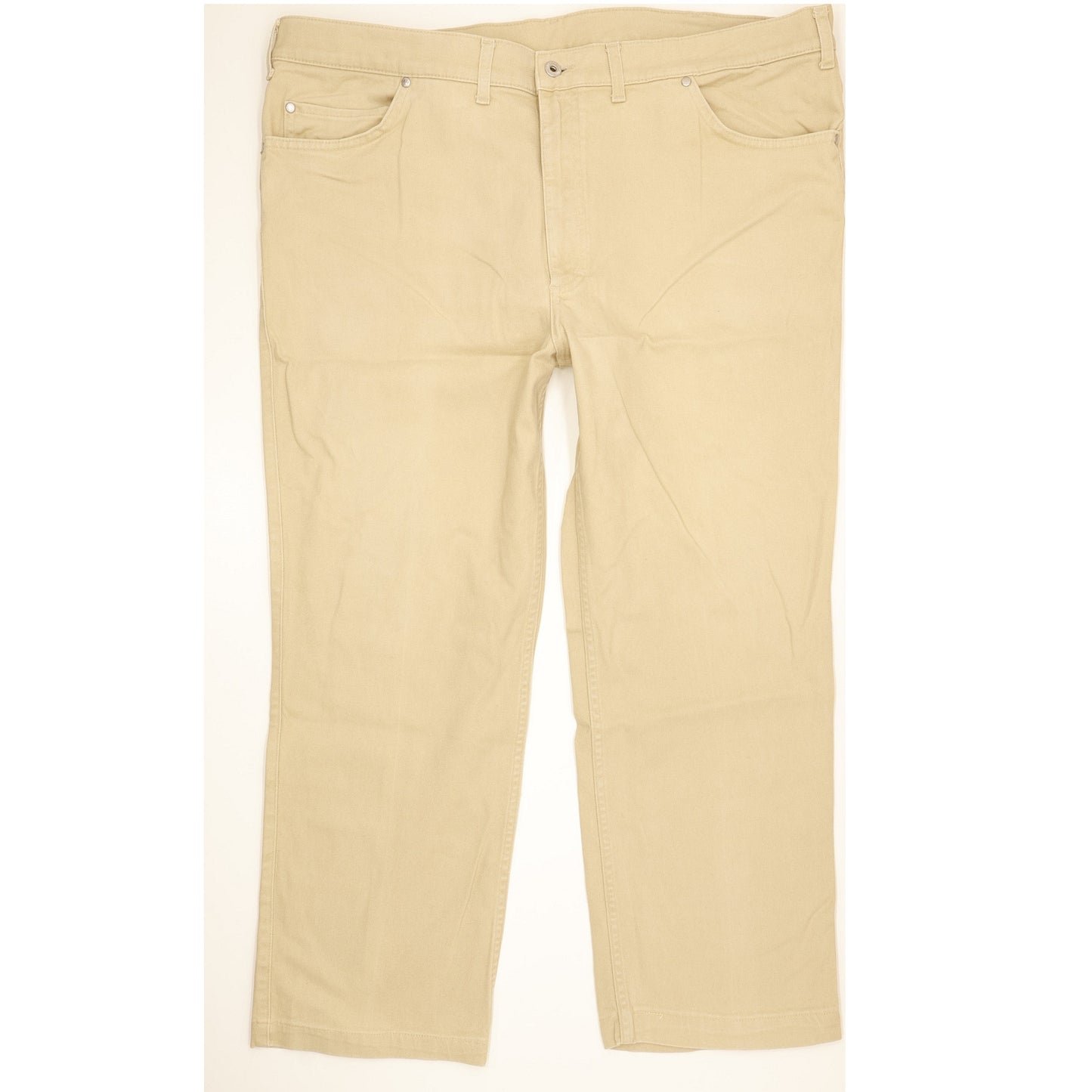 Mustang Tramper Men Beige Straight Regular Stretch Jeans W42 L27