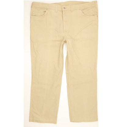 Mustang Tramper Men Beige Straight Regular Stretch Jeans W42 L27