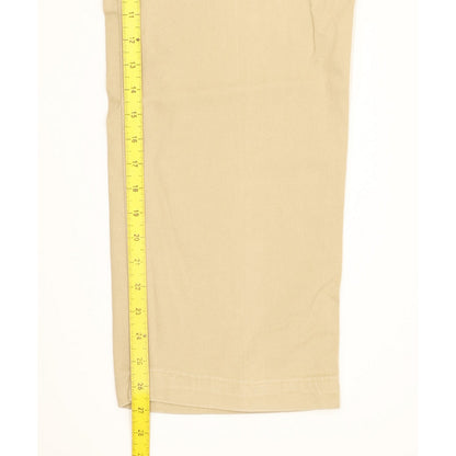 Mustang Tramper Men Beige Straight Regular Stretch Jeans W42 L27
