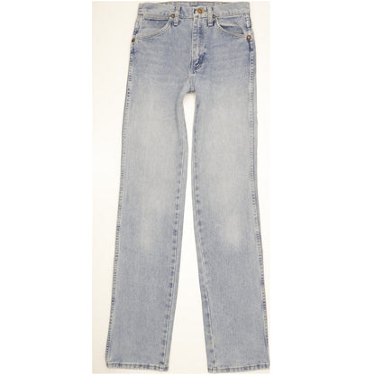 Wrangler Men Blue Straight Slim Jeans W27 L36