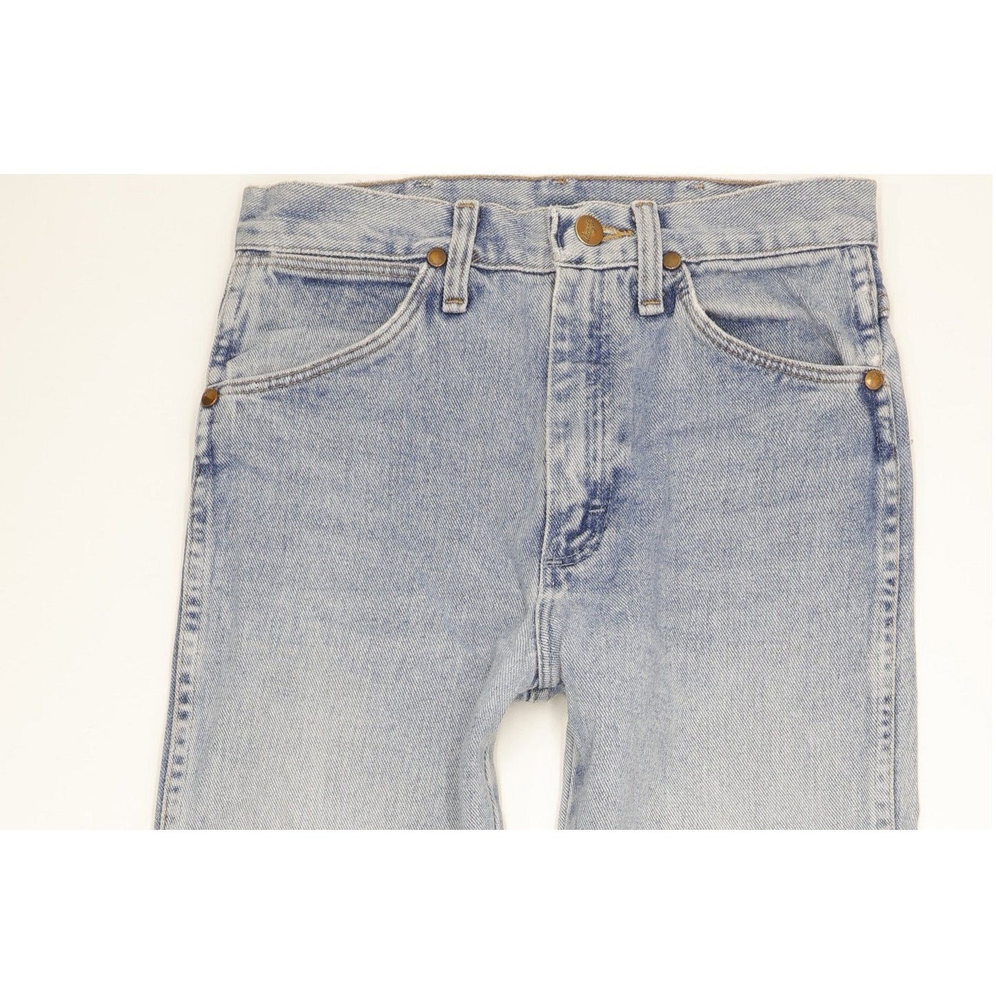 Wrangler Men Blue Straight Slim Jeans W27 L36