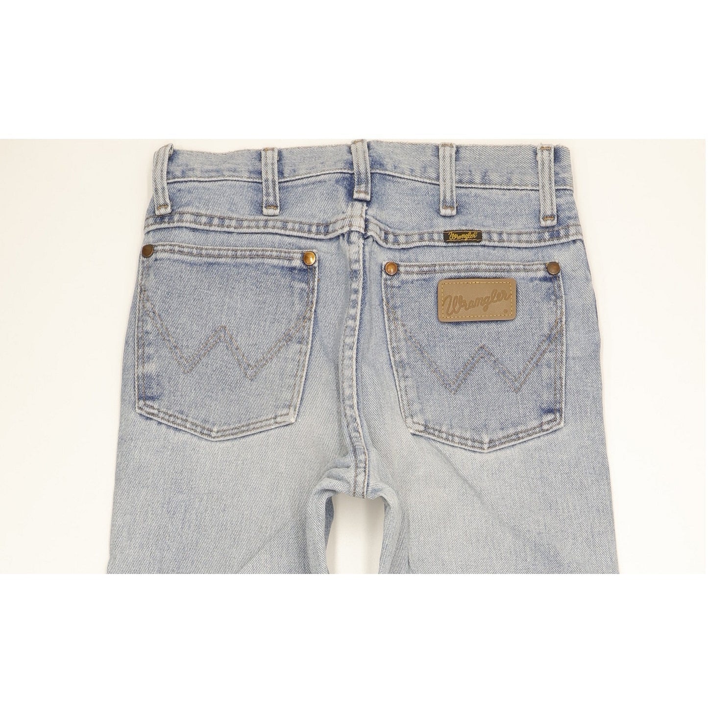 Wrangler Men Blue Straight Slim Jeans W27 L36