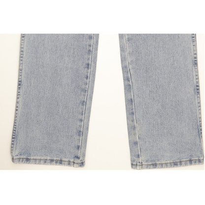 Wrangler Men Blue Straight Slim Jeans W27 L36
