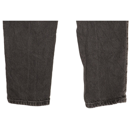 Lee Black Tapered Relaxed Mom Jeans High Waisted W30 L32