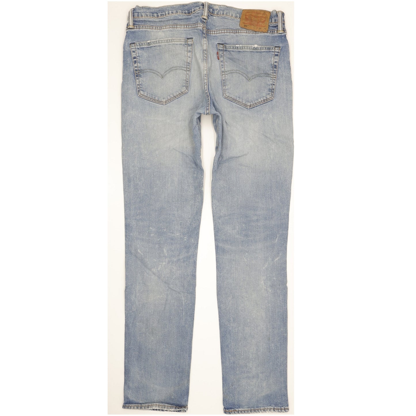 Levi's 511 Men Blue Straight Slim Stretch Jeans W36 L34