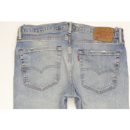 Levi's 511 Men Blue Straight Slim Stretch Jeans W36 L34