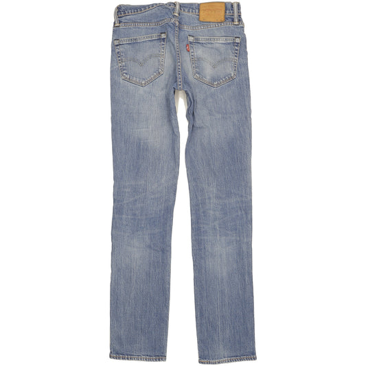 Levi's 511 Men Blue Straight Slim Stretch Jeans W30 L33