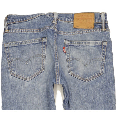 Levi's 511 Men Blue Straight Slim Stretch Jeans W30 L33