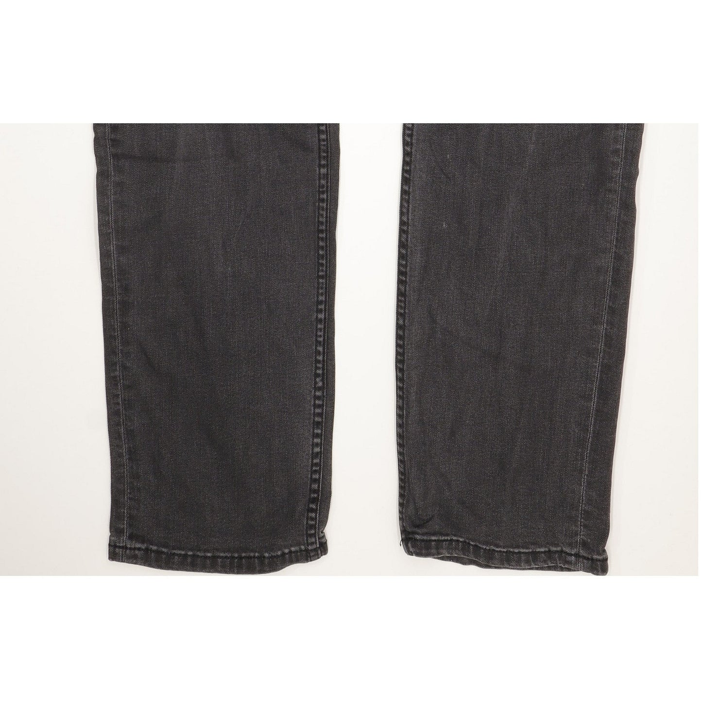 Mustang Vegas Men Black Straight Regular Stretch Jeans W38 L35