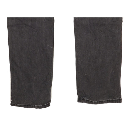 Mustang Vegas Men Black Straight Regular Stretch Jeans W38 L35