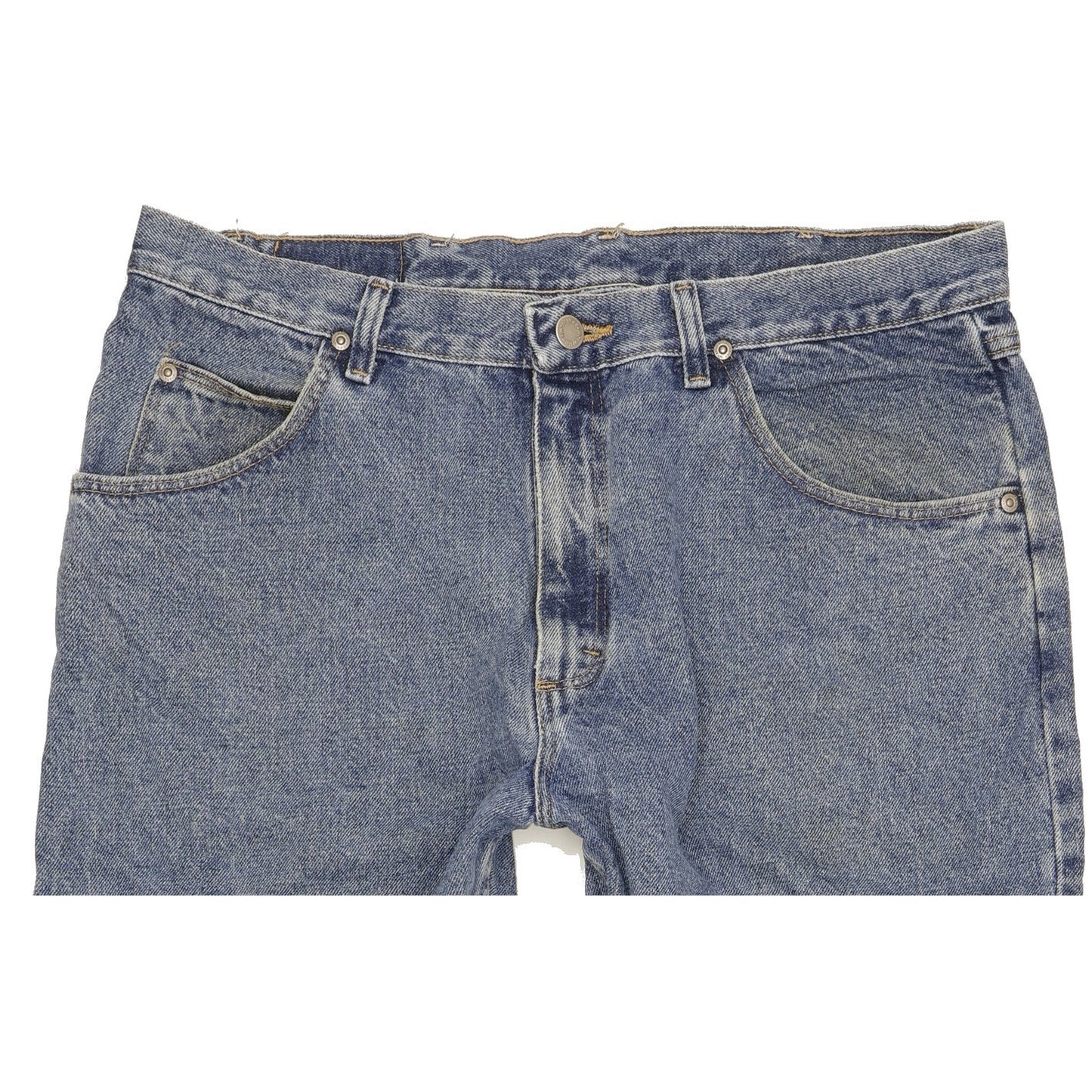 Wrangler Men Blue Straight Regular Jeans W36 L26
