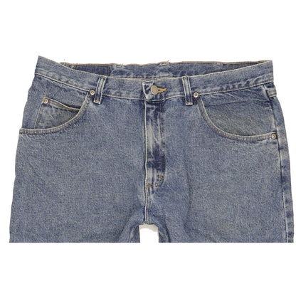 Wrangler Men Blue Straight Regular Jeans W36 L26