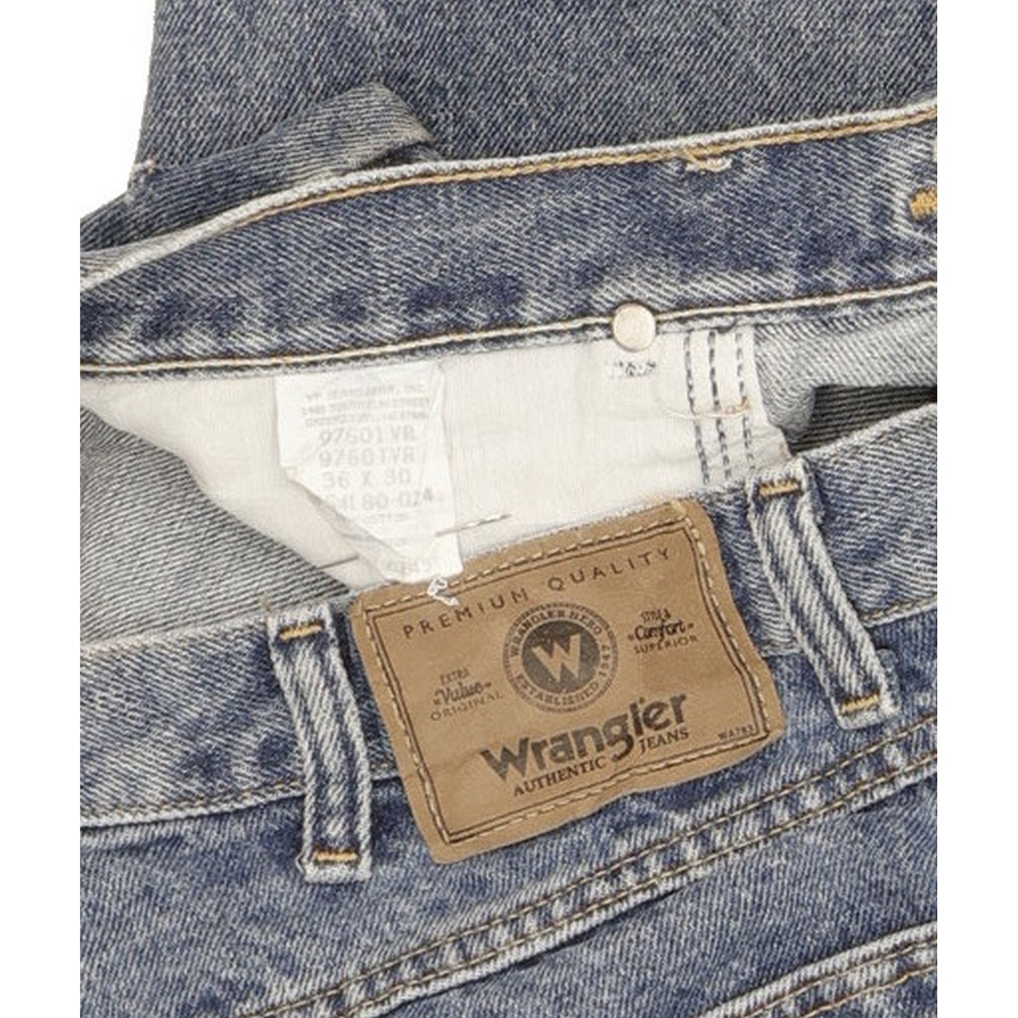 Wrangler Men Blue Straight Regular Jeans W36 L26
