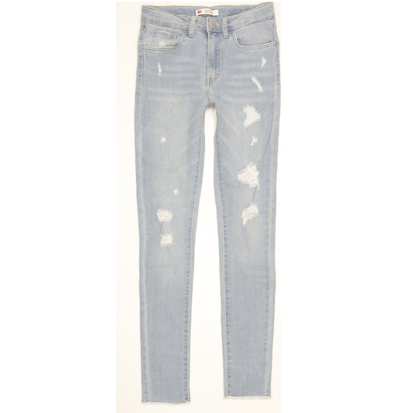 Levi's 720 Girls Women Blue Skinny Slim Stretch Jeans W24 L29
