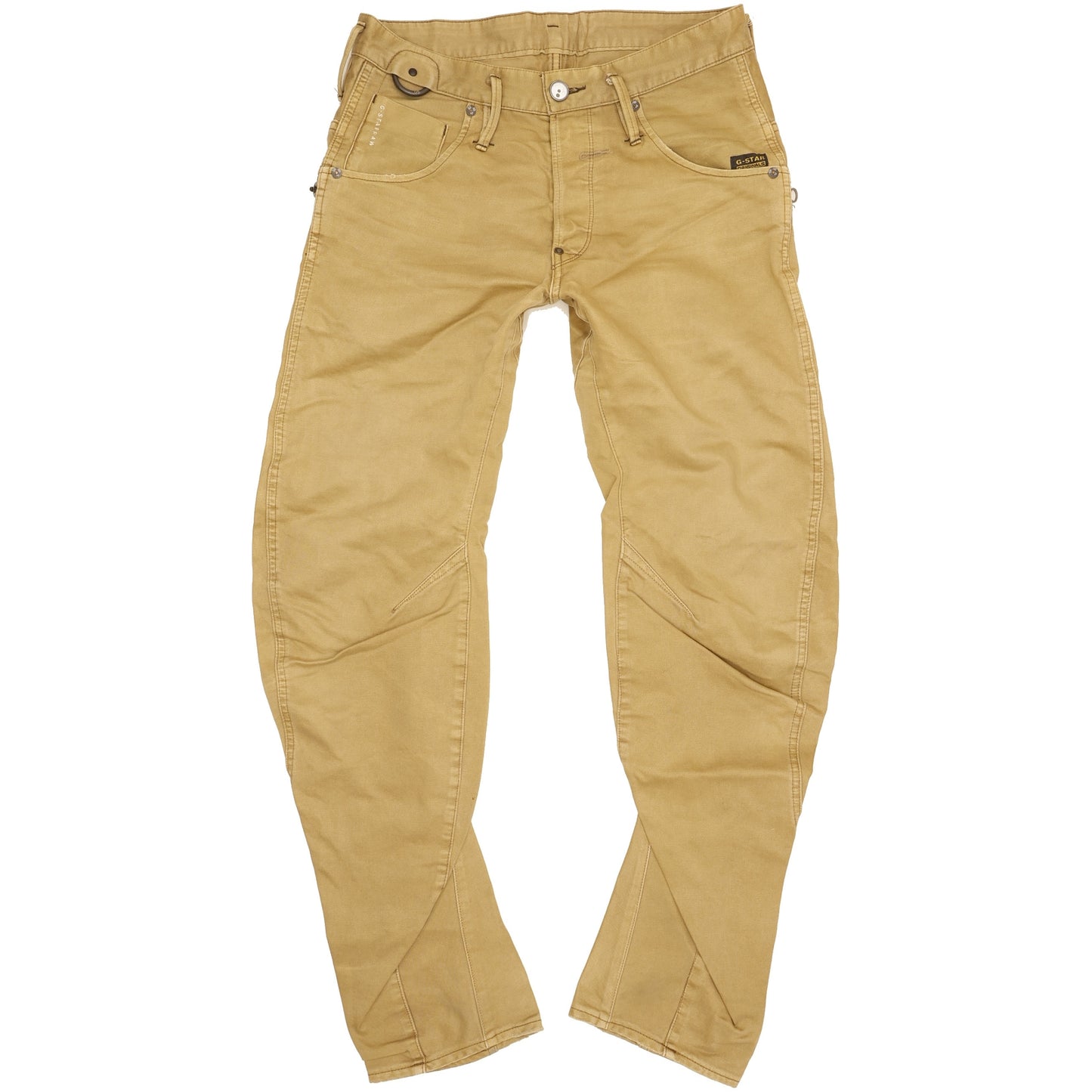 G-Star New Ripley Men Beige Tapered Loose Jeans W30 L30