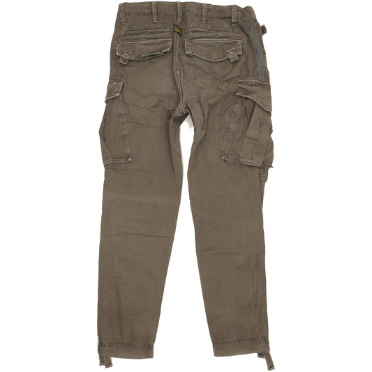 G-Star La Rovic Men Grey Tapered Relaxed Jeans W32 L32