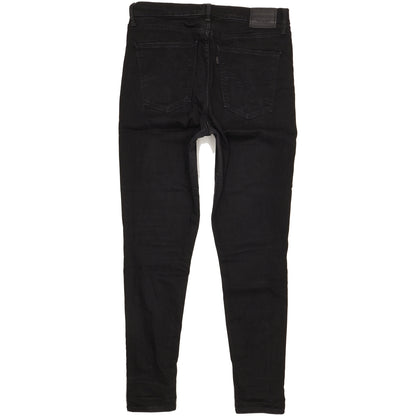 Levi's Mile Black Skinny Slim Stretch Jeans High Waisted W32 L30