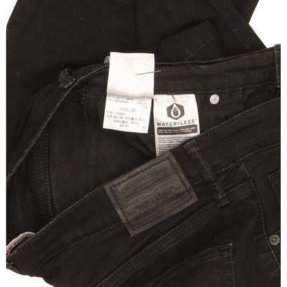 Levi's Mile Black Skinny Slim Stretch Jeans High Waisted W32 L30