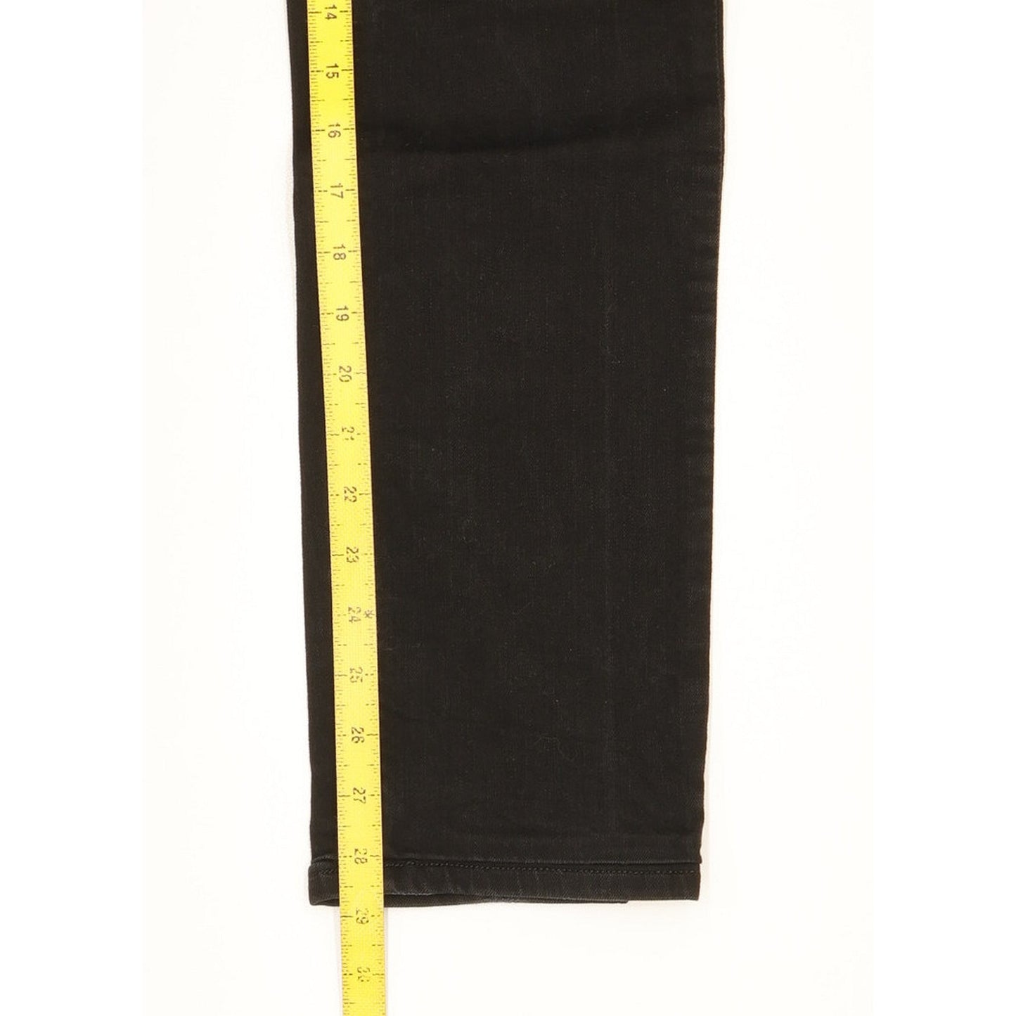 Levi's 571 Women Black Straight Slim Stretch Jeans W32 L29
