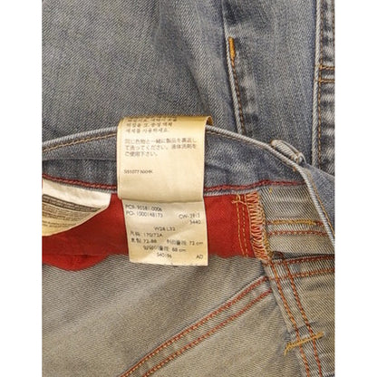 Levi's Men Blue Straight Slim Stretch Jeans W28 L32