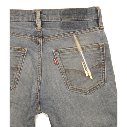 Levi's Men Blue Straight Slim Stretch Jeans W28 L32