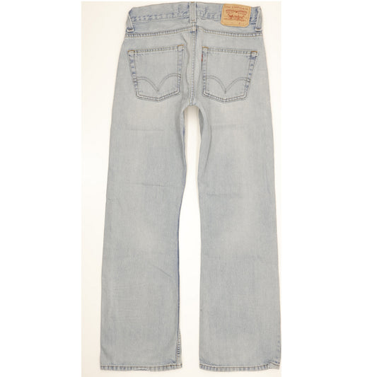 Levi's 512 Men Blue Bootcut Slim Jeans W30 L31