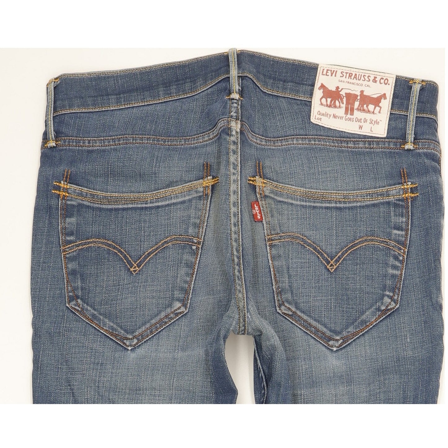 Levi's Men Blue Skinny Slim Stretch Jeans W30 L29