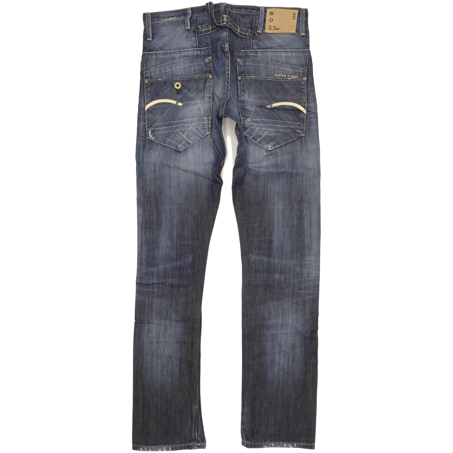 G-Star Men Blue Bootcut Slim Jeans W32 L34