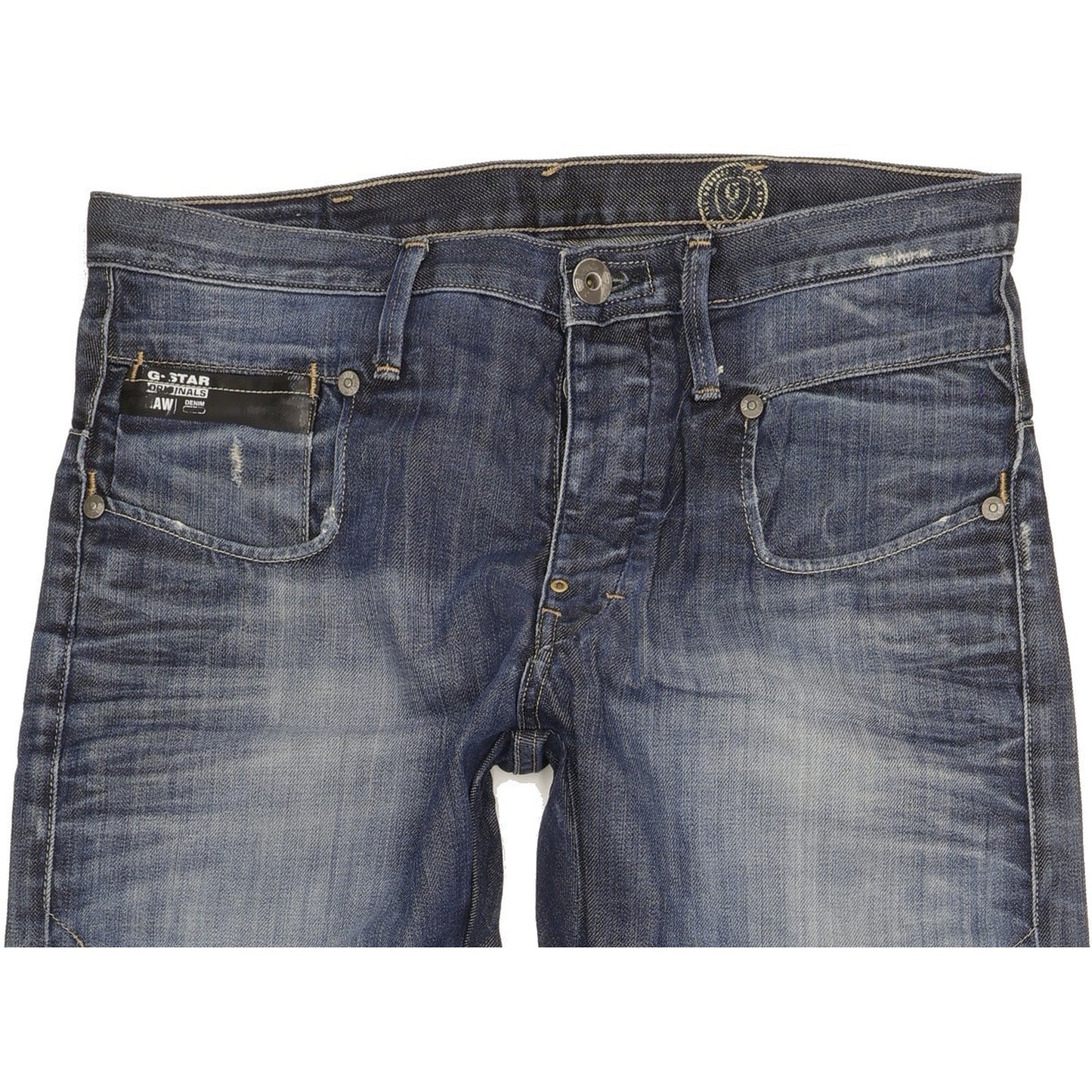 G-Star Men Blue Bootcut Slim Jeans W32 L34