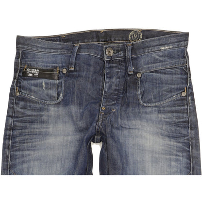 G-Star Men Blue Bootcut Slim Jeans W32 L34