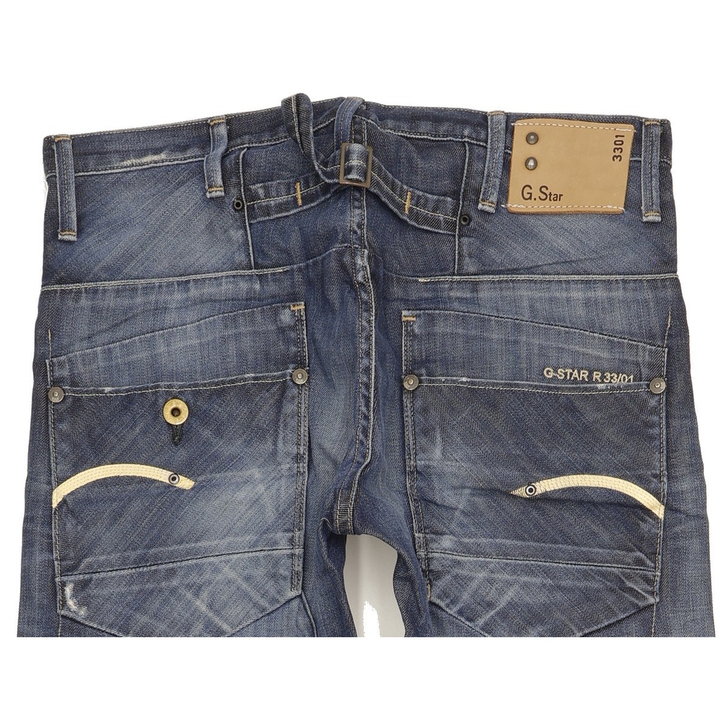 G-Star Men Blue Bootcut Slim Jeans W32 L34