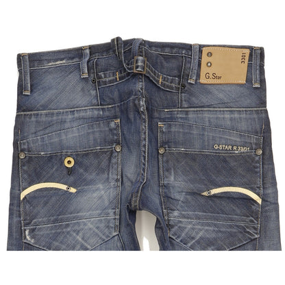 G-Star Men Blue Bootcut Slim Jeans W32 L34
